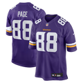 Minnesota Vikings Alan Page Nike Purple Game Retired Player Jersey