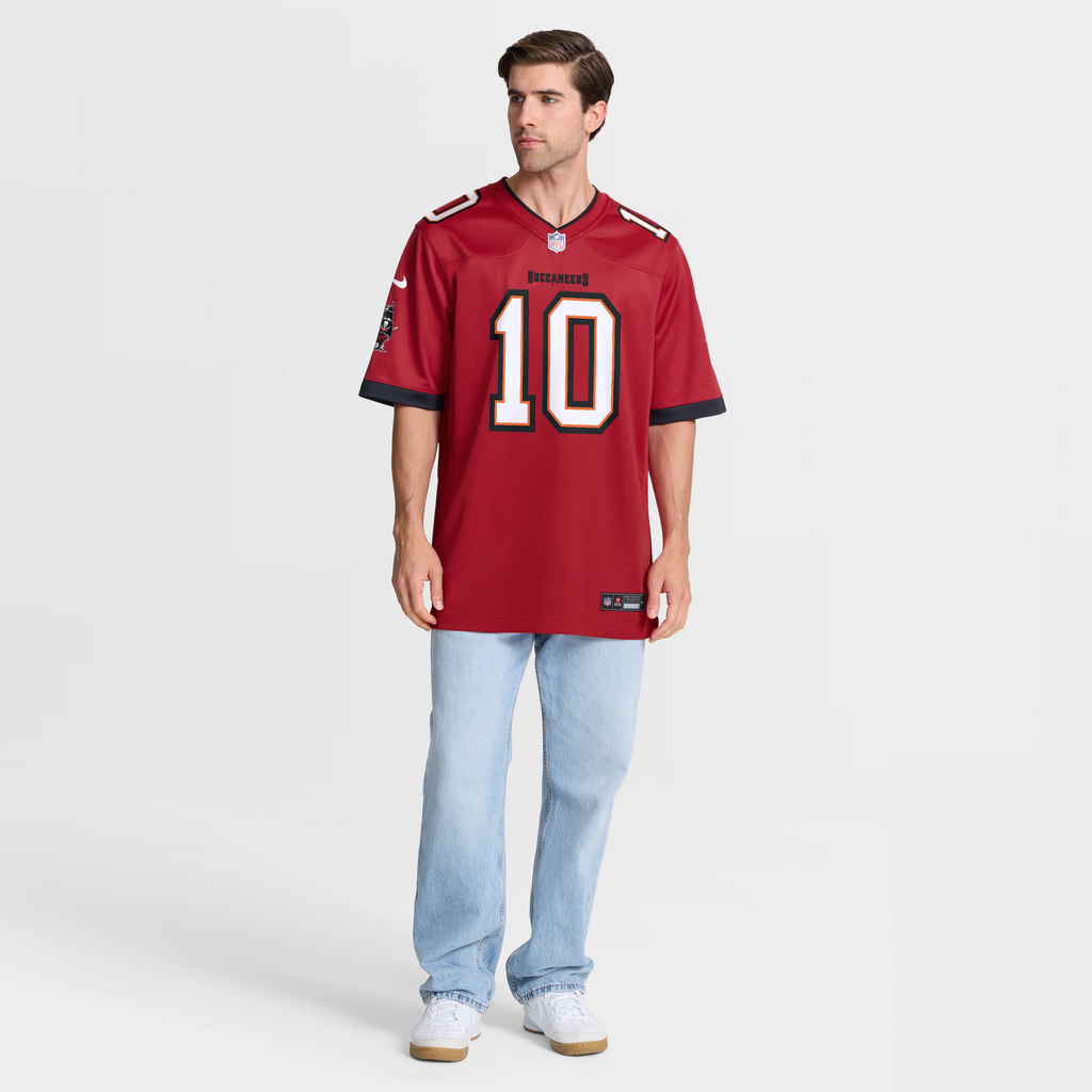 Tampa Bay Buccaneers Trey Palmer Nike Red Game Jersey