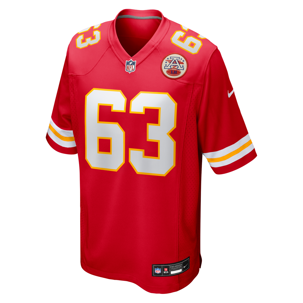 Kansas City Chiefs Willie Lanier Nike Red Retired Player Jersey