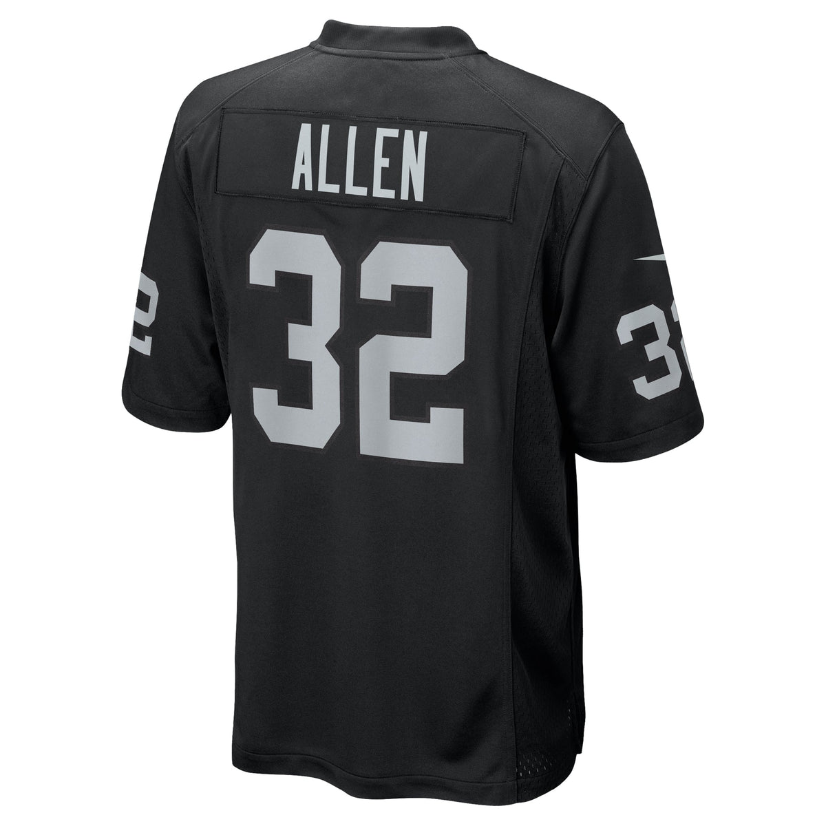 Las Vegas Raiders Marcus Allen Nike Black Game Retired Player Jersey