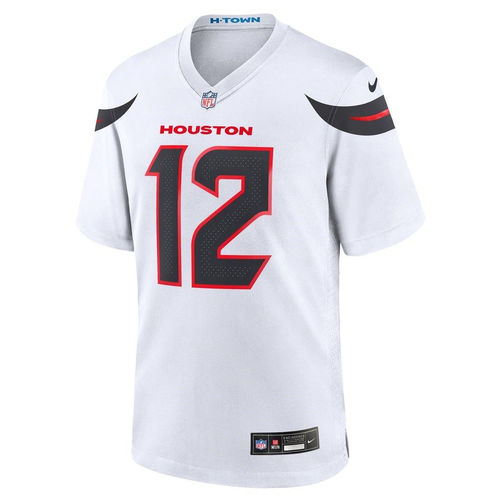 Houston Texans Nico Collins Nike White Game Jersey
