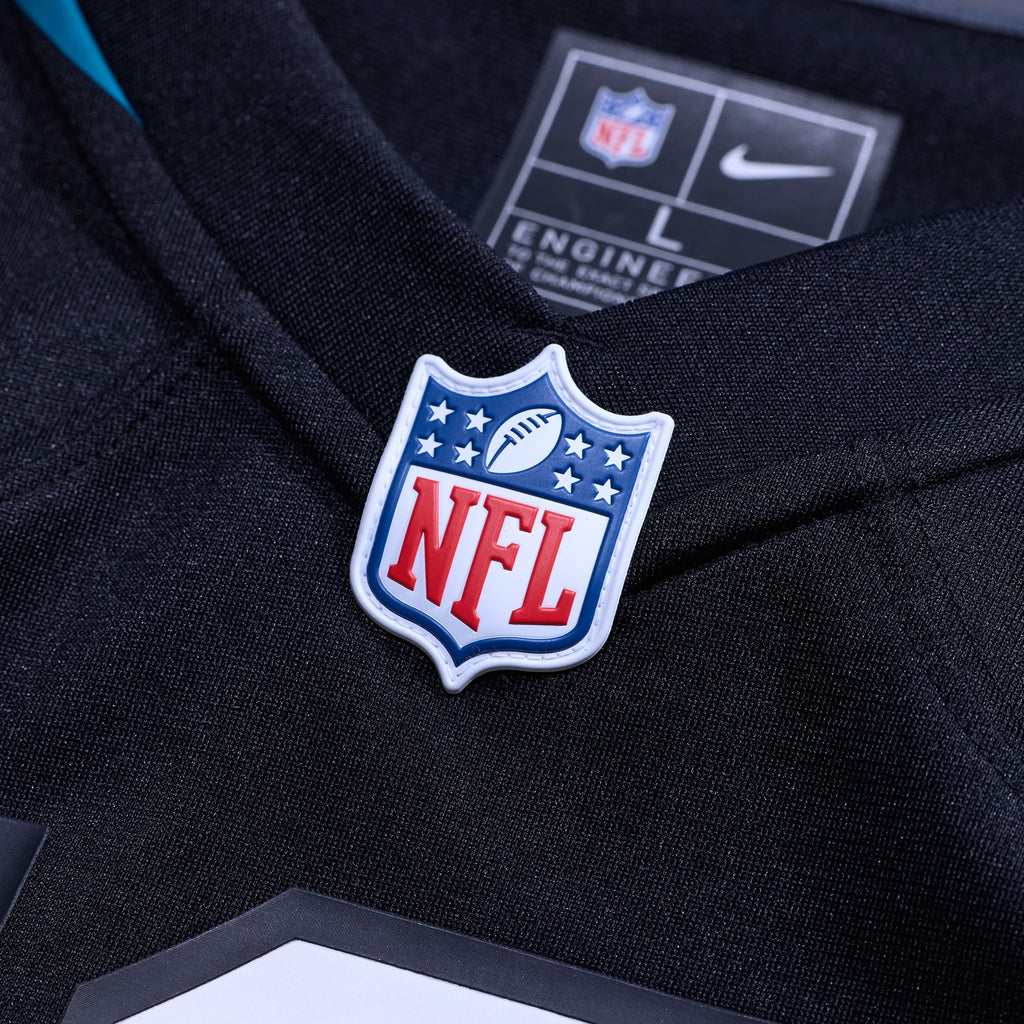 Jacksonville Jaguars Byron Leftwich Nike Black Retired Player Alternate Game Jersey