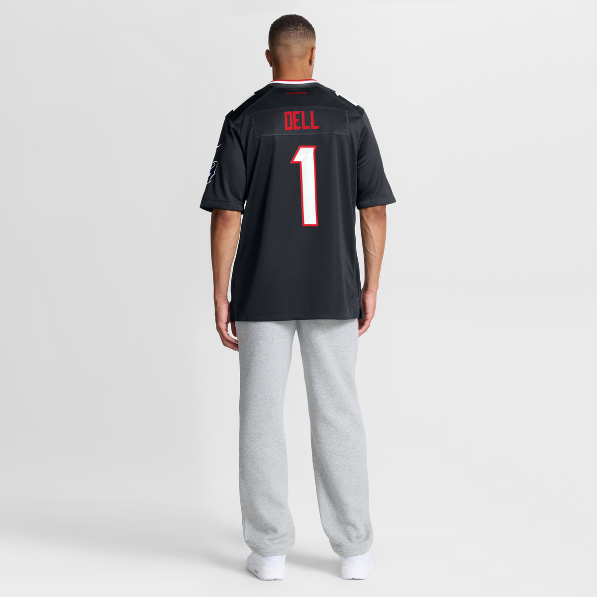 Houston Texans Tank Dell Nike Navy Team Game Jersey