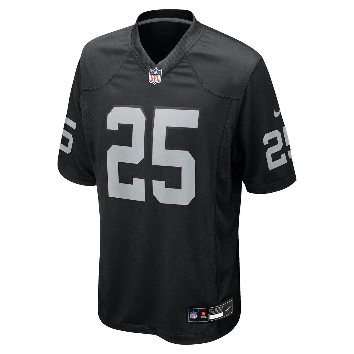 Las Vegas Raiders Fred Biletnikoff Nike Black Game Retired Player Jersey