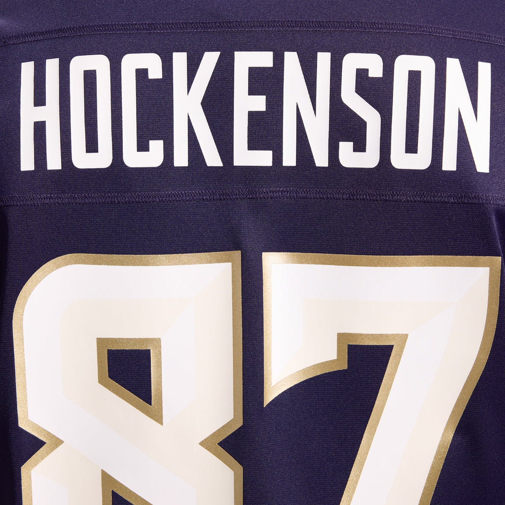 Minnesota Vikings T.J. Hockenson Nike Purple 2026 Rivalries Collection Game Jersey