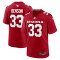 Arizona Cardinals Trey Benson Nike Cardinal Team Game Jersey