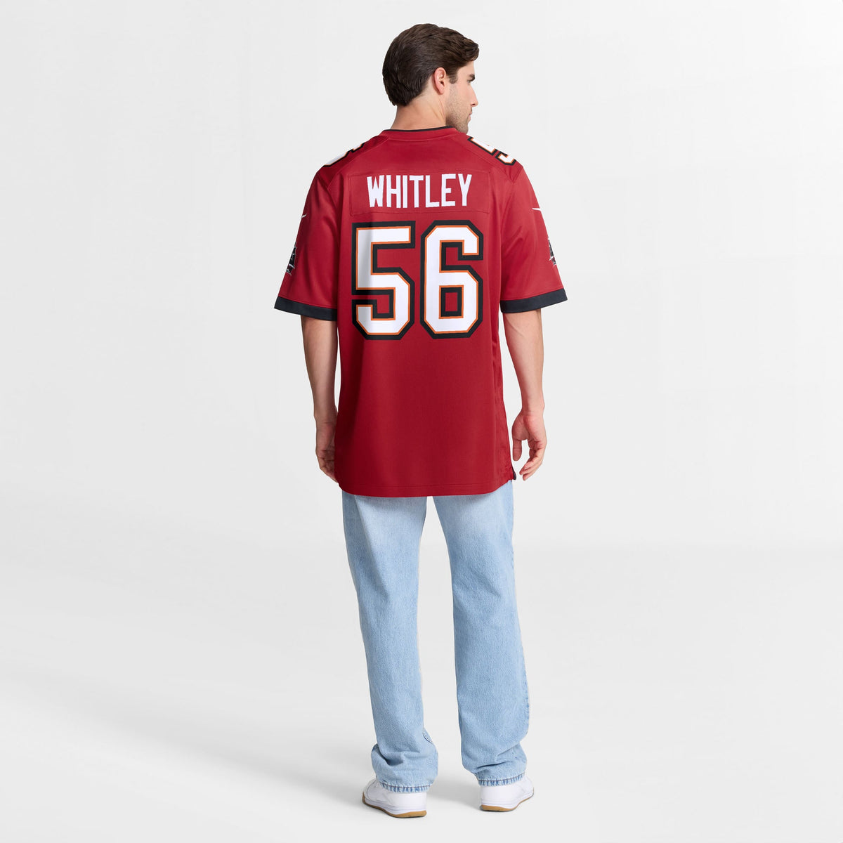 Tampa Bay Buccaneers Benton Whitley Nike Red Team Game Jersey