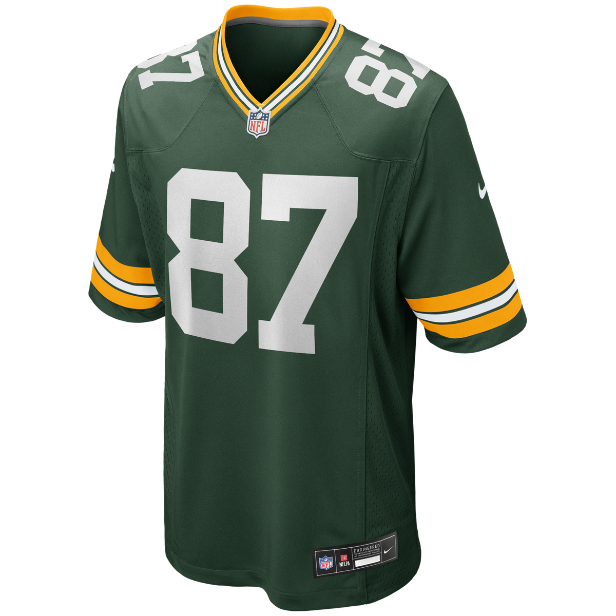 Green Bay Packers Willie Davis Nike Green Game Retired Player Jersey