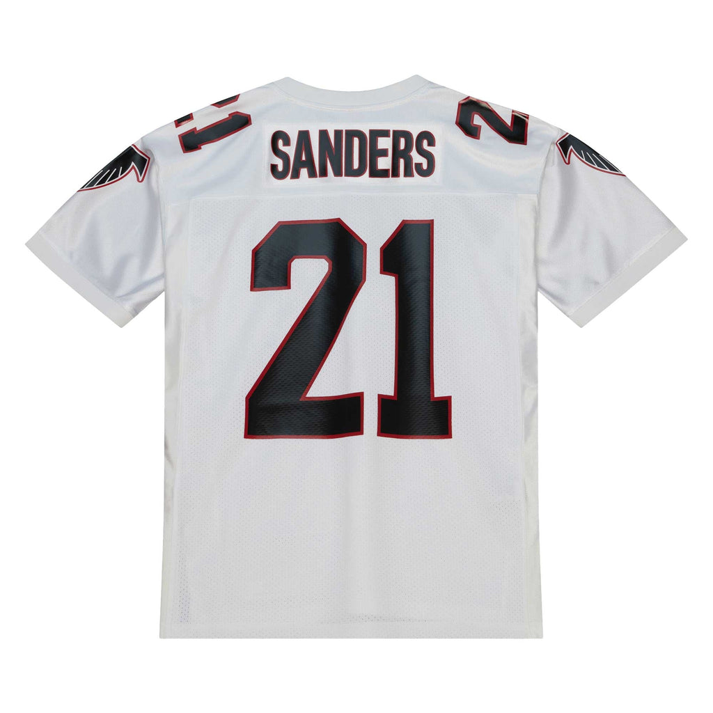 Atlanta Falcons 1991 Deion Sanders Mitchell & Ness White Authentic Throwback Retired Player Jersey