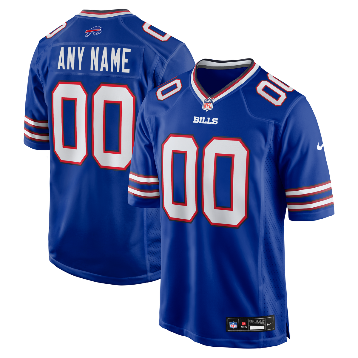 Buffalo Bills Nike Red Alternate Custom Game Jersey