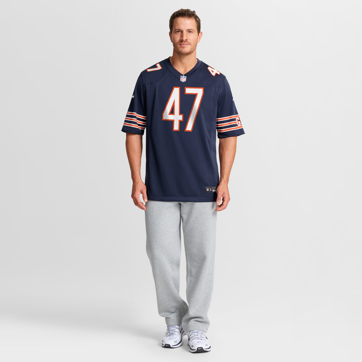Chicago Bears Ruben Hyppolite II Nike Navy Team Game Jersey