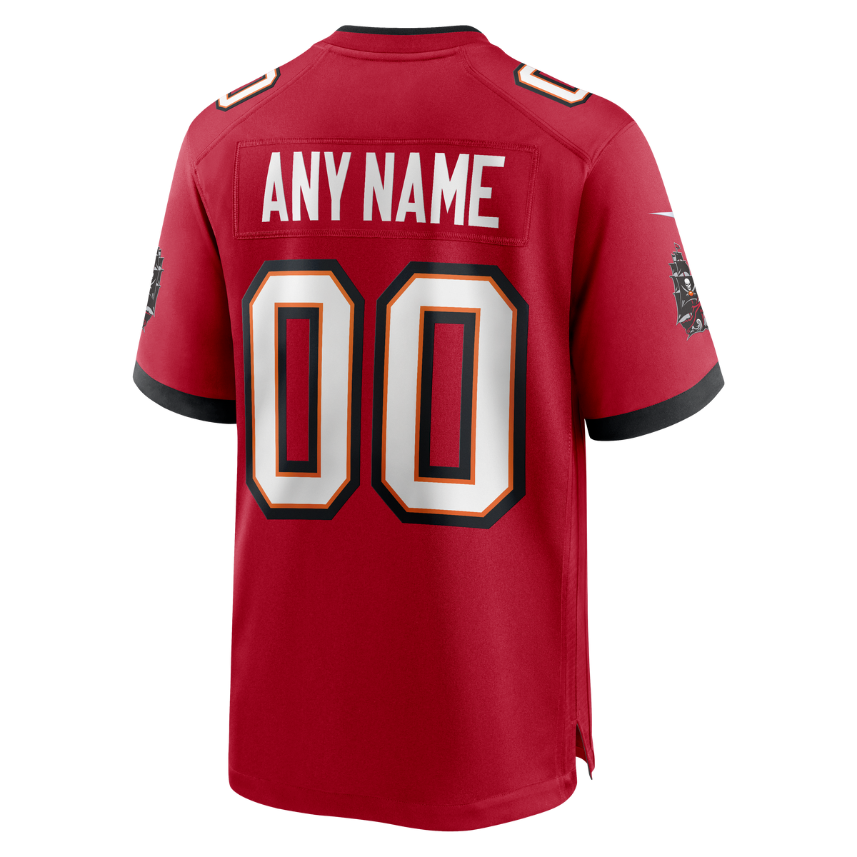 Tampa Bay Buccaneers Nike Pewter Alternate Custom Game Jersey