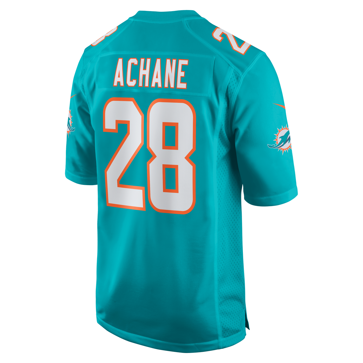 Miami Dolphins De’Von Achane Nike Aqua Player Game Jersey