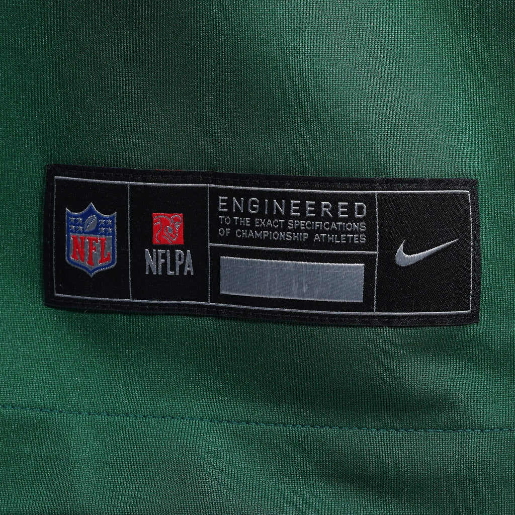 New York Jets Qwan'tez Stiggers Nike Legacy Green Team Game Jersey