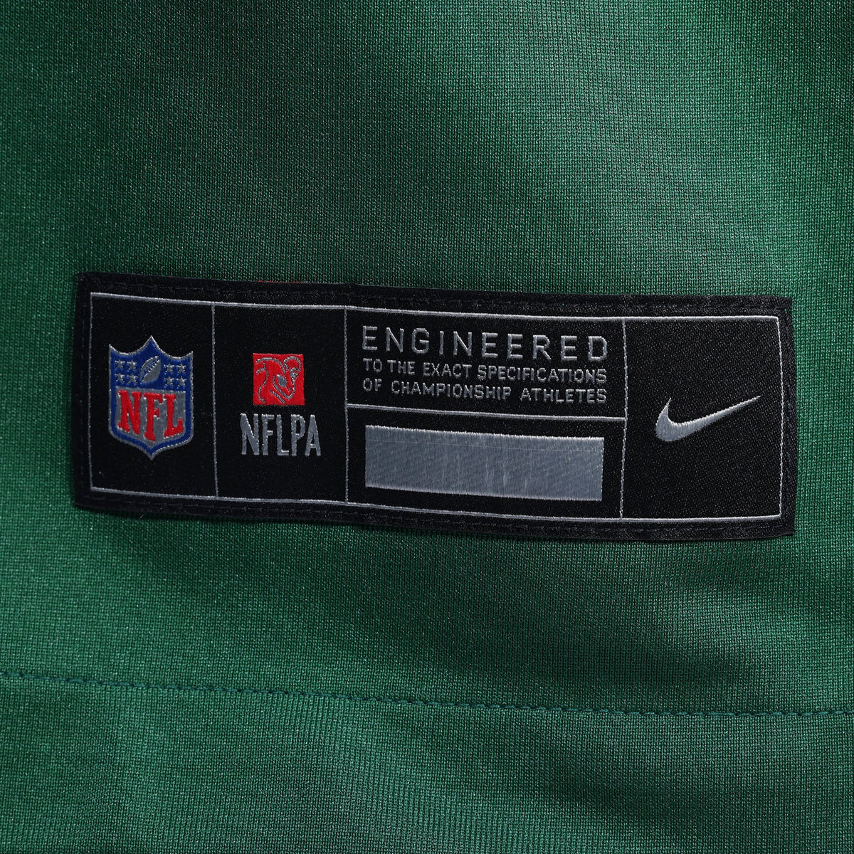 New York Jets Qwan'tez Stiggers Nike Legacy Green Team Game Jersey