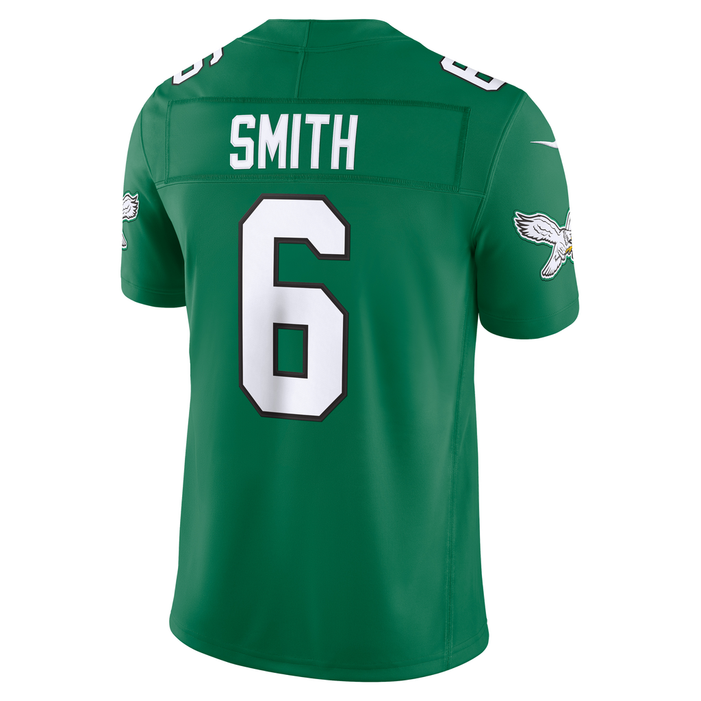 Philadelphia Eagles DeVonta Smith Nike Black Alternate Vapor F.U.S.E. Stitched Limited Jersey