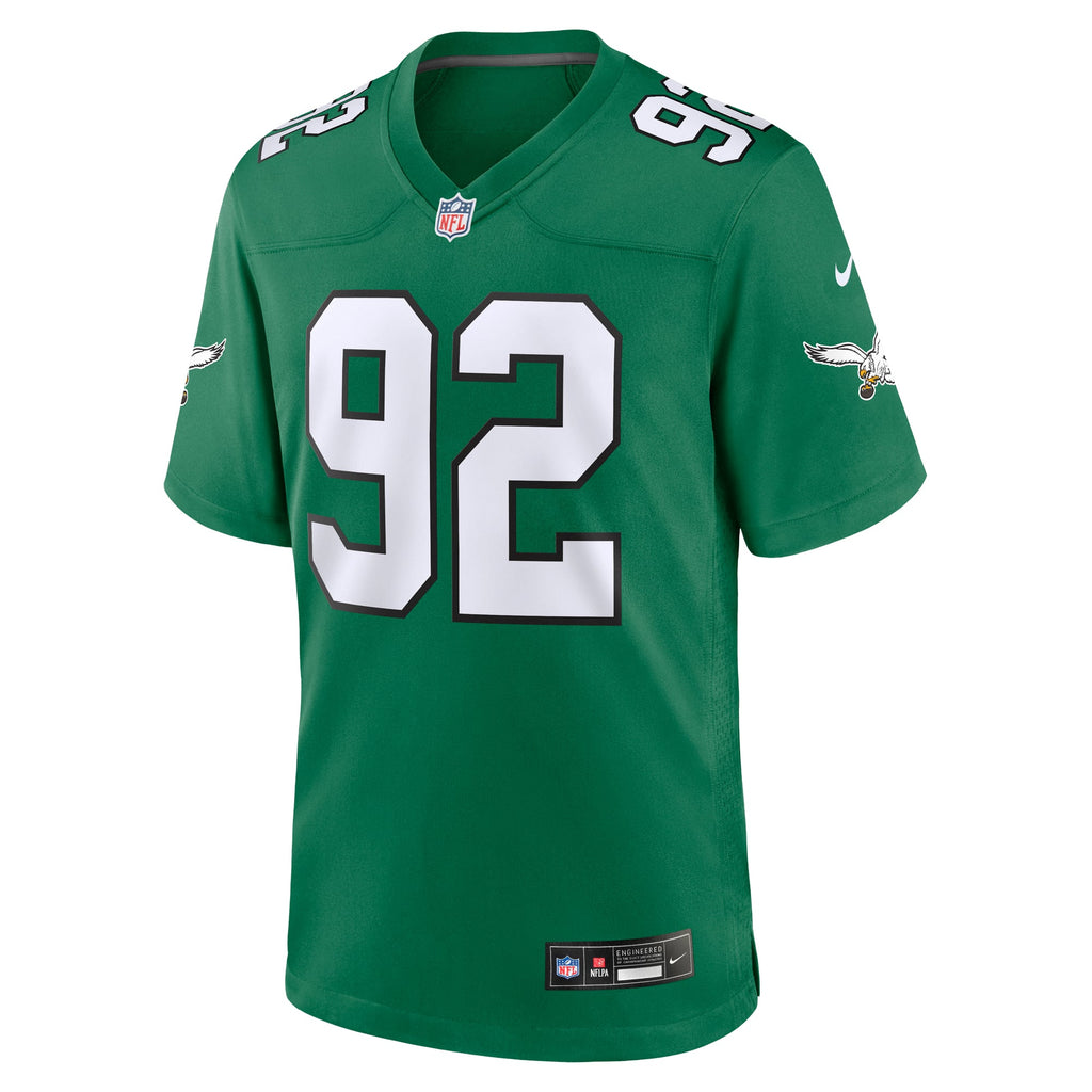 Philadelphia Eagles Reggie White Nike Kelly Green Retired Player Alternate Game Jersey