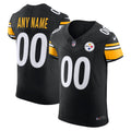 Pittsburgh Steelers Nike Black Vapor F.U.S.E. Elite Custom Jersey