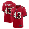Tampa Bay Buccaneers Chris Braswell Nike Red Game Jersey