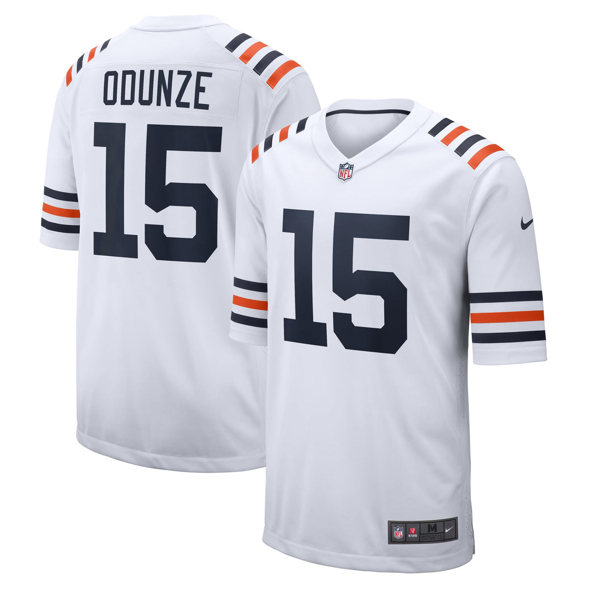 Chicago Bears Rome Odunze Nike White Alternate Game Jersey
