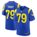 Los Angeles Rams Keagen Trost Nike Royal Team Game Jersey