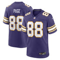 Minnesota Vikings Alan Page Nike Purple Retired Player Alternate Game Jersey