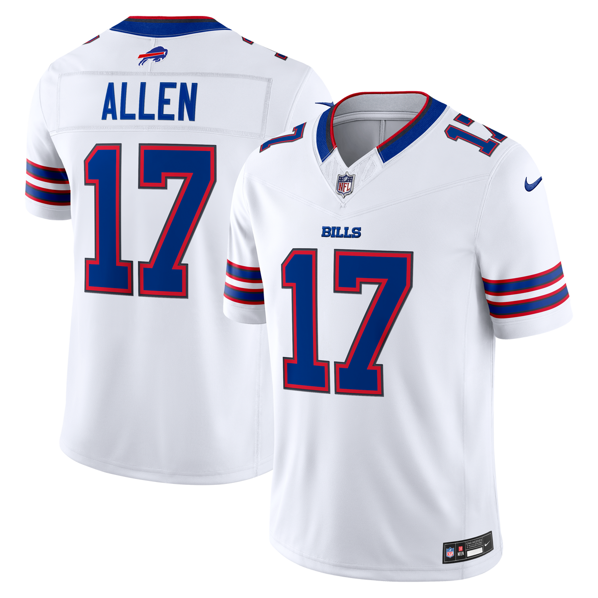 Buffalo Bills Josh Allen Nike Royal Team Vapor F.U.S.E. Stitched Limited Jersey