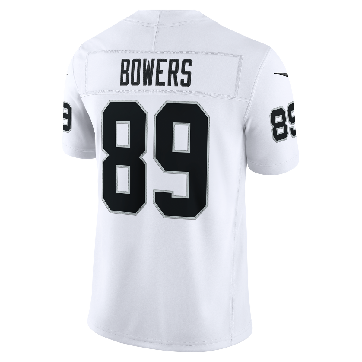 Las Vegas Raiders Brock Bowers Nike White Vapor F.U.S.E. Stitched Limited Jersey