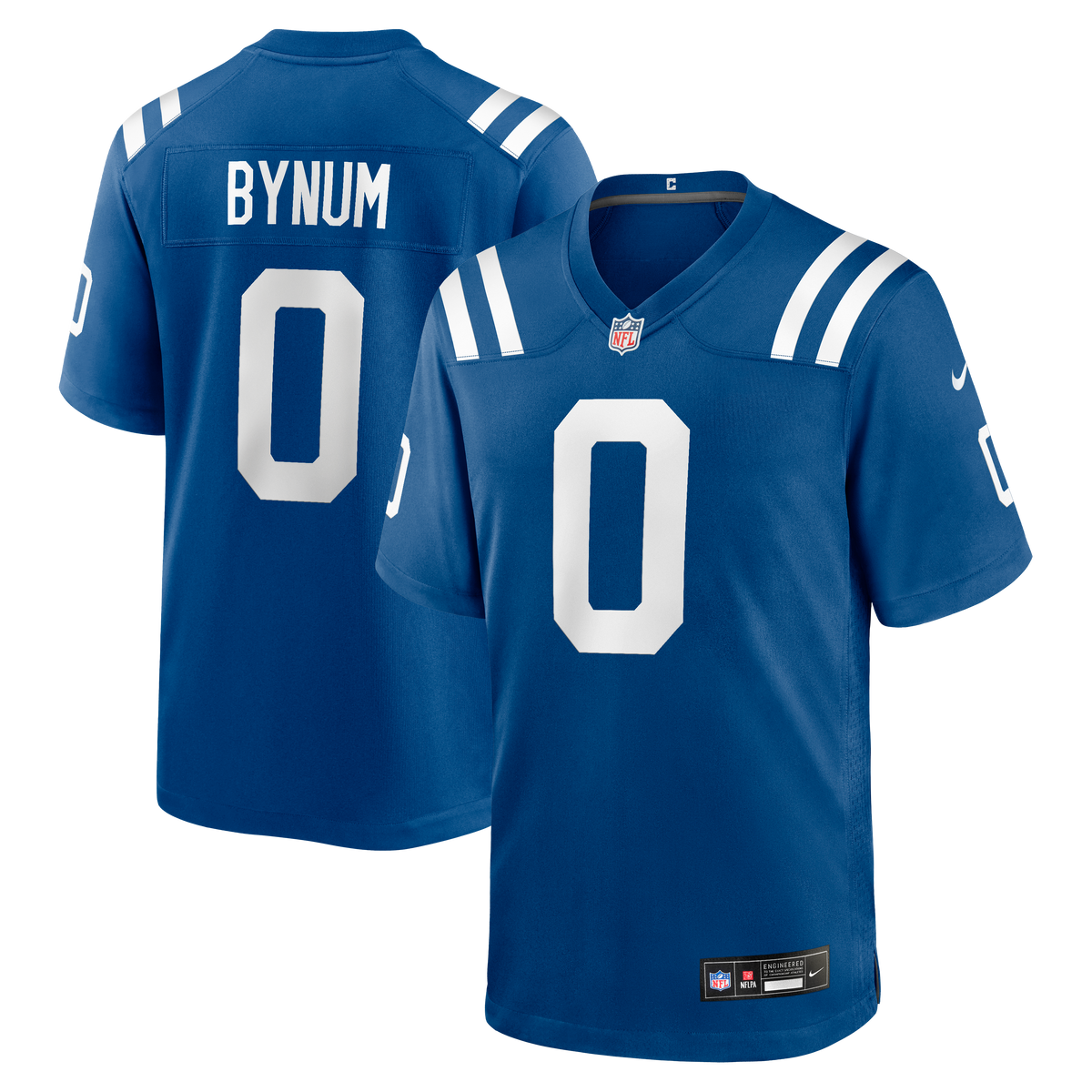 Indianapolis Colts Camryn Bynum Nike Heather Royal Alternate 2 Indiana Nights Game Jersey