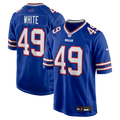 Buffalo Bills DaShaun White Nike Royal Team Game Jersey