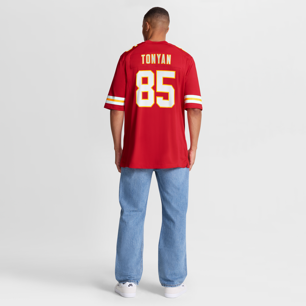 Kansas City Chiefs Robert Tonyan Nike Red Team Game Jersey