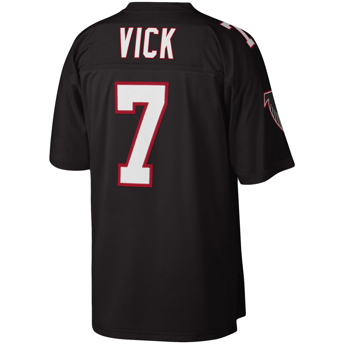 Atlanta Falcons Michael Vick Mitchell & Ness Black Legacy Replica Jersey