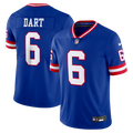 New York Giants Jaxson Dart Nike Royal Legacy Vapor Untouchable Stitched Limited Jersey