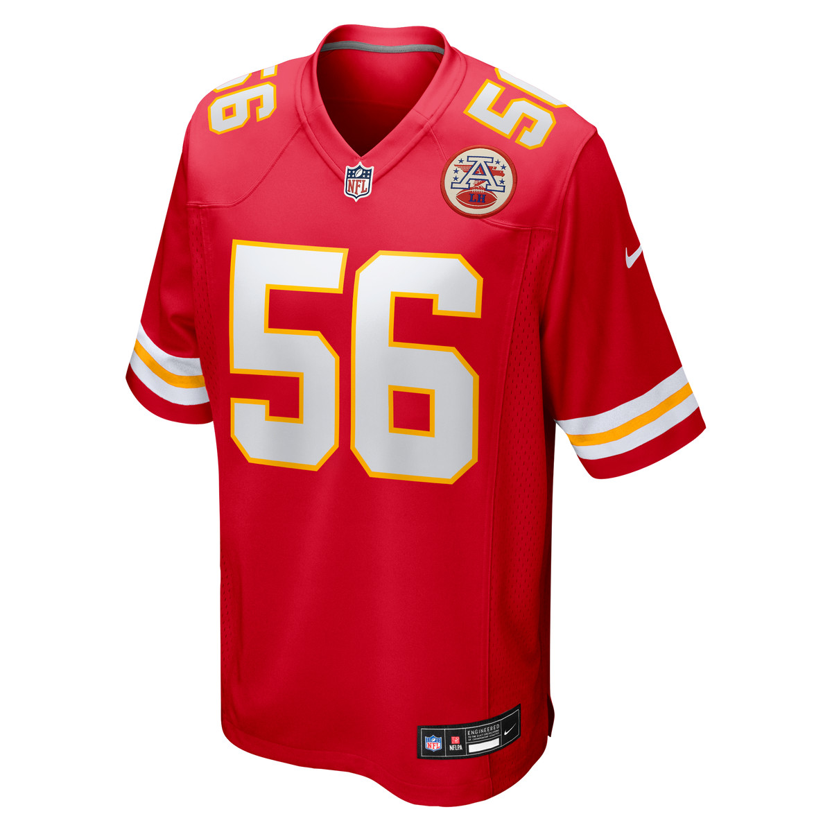 Kansas City Chiefs George Karlaftis Nike Red Player Game Jersey