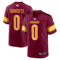 Washington Commanders Mike Sainristil Nike Burgundy Game Jersey