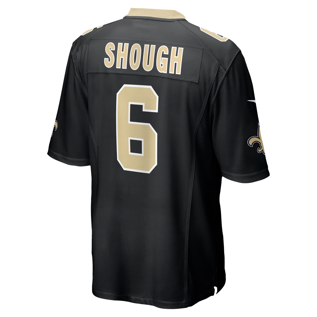 New Orleans Saints Tyler Shough Nike Gold Alternate Game Player Jersey