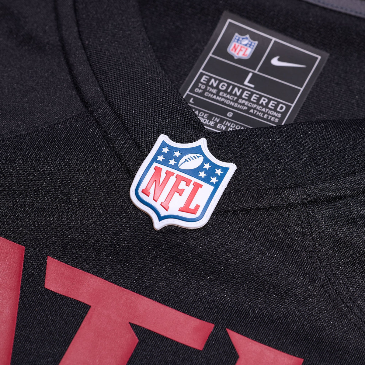 Atlanta Falcons Number 1 Groom Nike Black Game Jersey