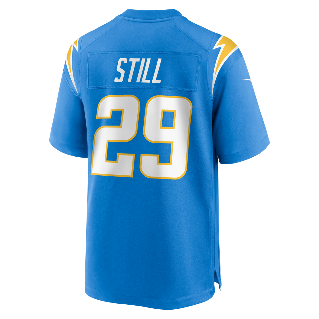Los Angeles Chargers Tarheeb Still Nike Powder Blue Team Game Jersey
