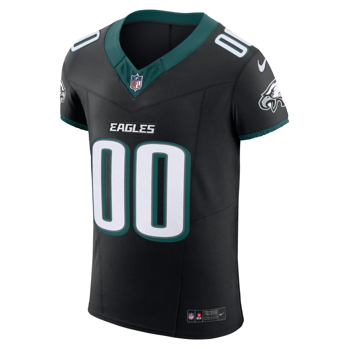 Philadelphia Eagles Nike Midnight Green Vapor F.U.S.E. Elite Custom Jersey