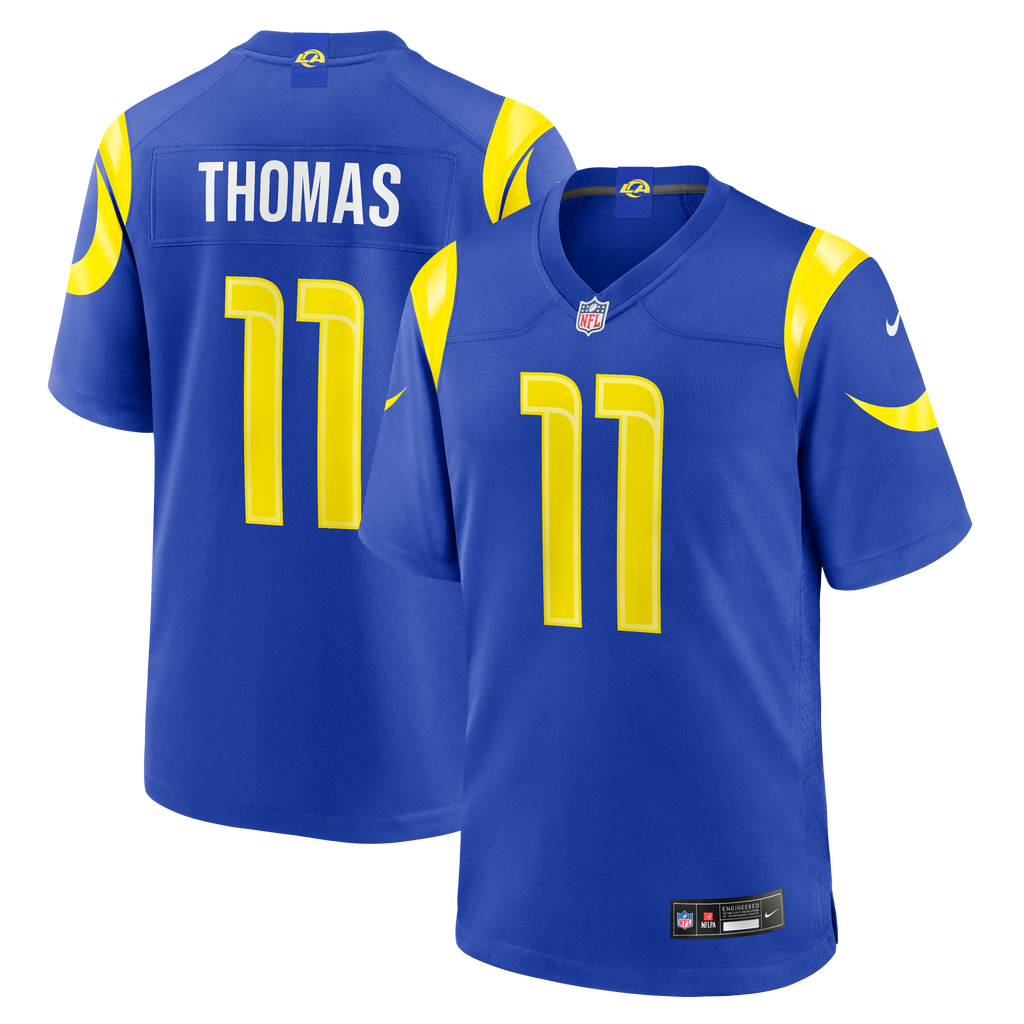 Los Angeles Rams Keir Thomas Nike Royal Team Game Jersey