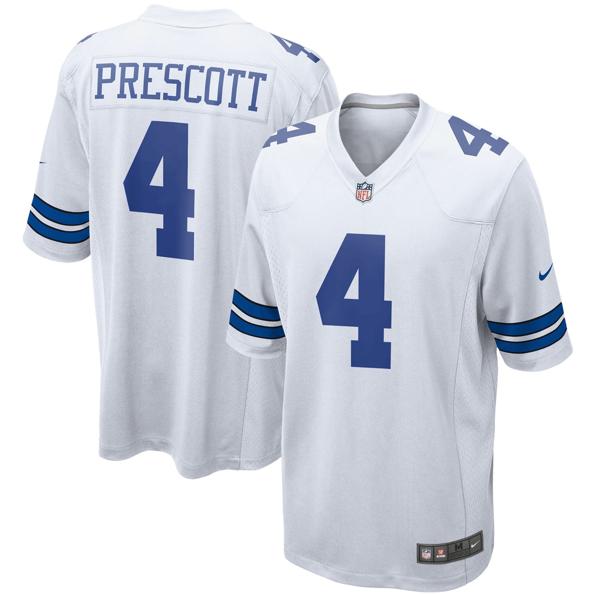 Dallas Cowboys Dak Prescott Nike Navy Game Team Jersey