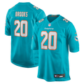 Miami Dolphins Jordyn Brooks Nike Aqua Game Jersey