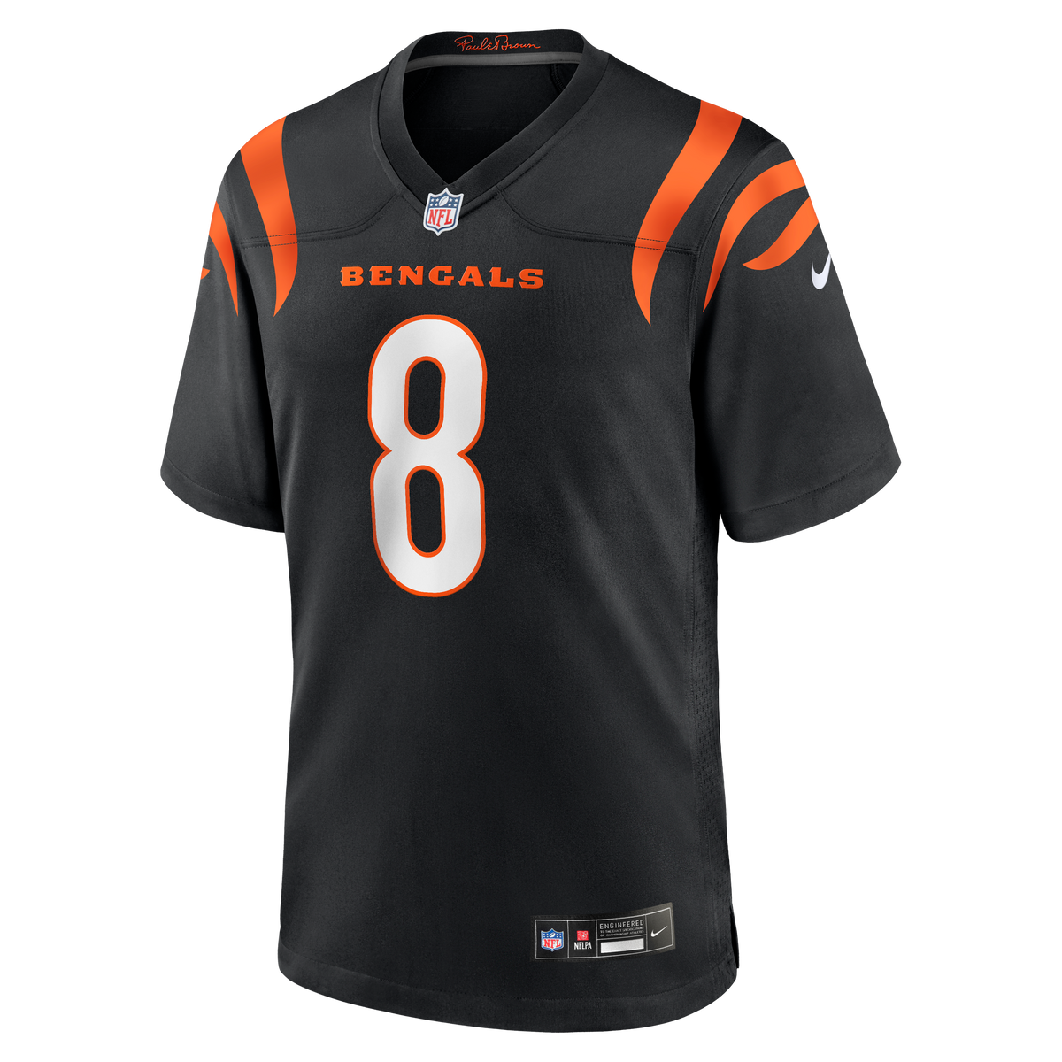 Cincinnati Bengals Ryan Rehkow Nike Black Game Jersey