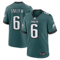 Philadelphia Eagles DeVonta Smith Nike Midnight Green Team Game Jersey