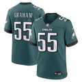 Philadelphia Eagles Brandon Graham Nike Midnight Green Team Game Jersey