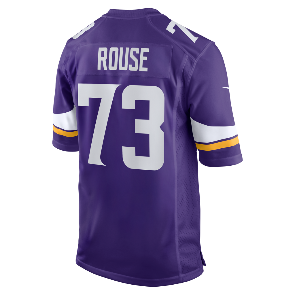 Minnesota Vikings Walter Rouse Nike Purple Team Game Jersey