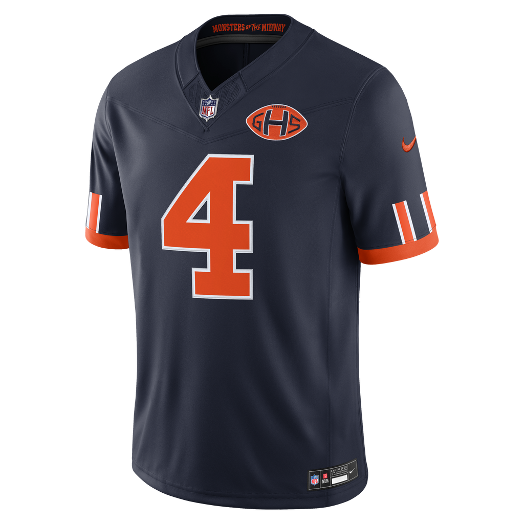 Chicago Bears D'Andre Swift Nike Navy 2026 Rivalries Collection Game Jersey