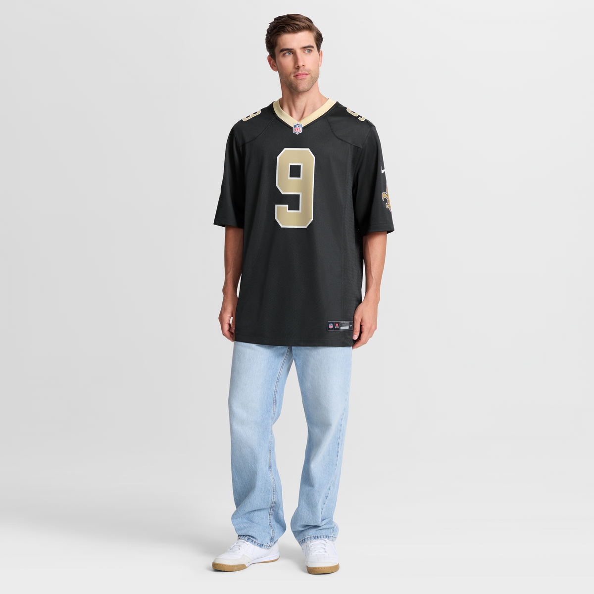 New Orleans Saints Drew Brees Nike White Game Jersey