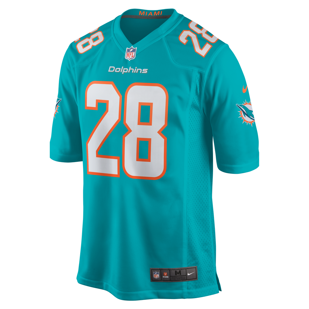 Miami Dolphins De’Von Achane Nike Aqua Player Game Jersey