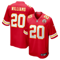Kansas City Chiefs Nohl Williams Nike Red Team Game Jersey